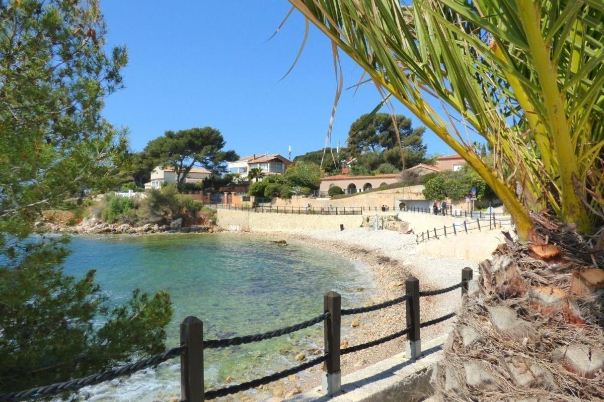 Superbe Appartement En Bord De Mer Bandol Exterior foto